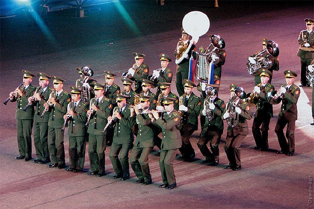 Фестиваль военных оркестров в Эдинбурге