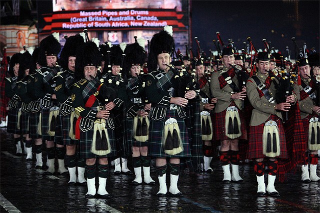 Сборный шотландский оркестр на фестивале в Эдинбурге